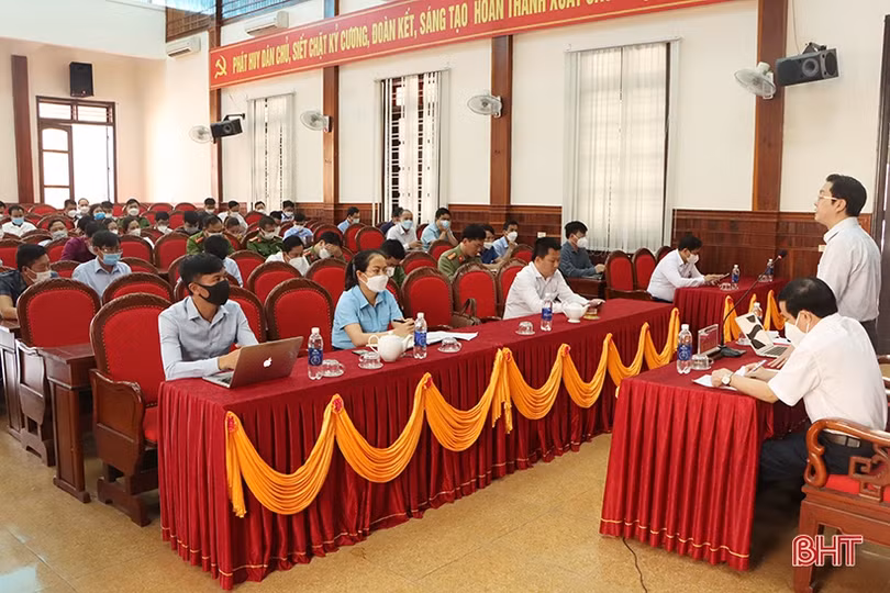 Cẩm Xuyên xác định giải phóng mặt bằng dự án cao tốc Bắc - Nam là nhiệm vụ của cả hệ thống chính trị