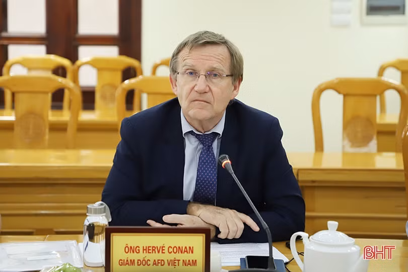 Hà Tĩnh đề nghị AFD tiếp tục hỗ trợ thực hiện dự án về ứng phó biến đổi khí hậu