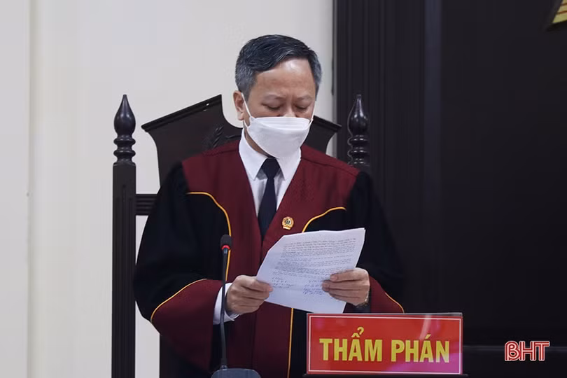 TAND Hà Tĩnh tổ chức phiên tòa trực tuyến, tuyên bị cáo 10 năm tù