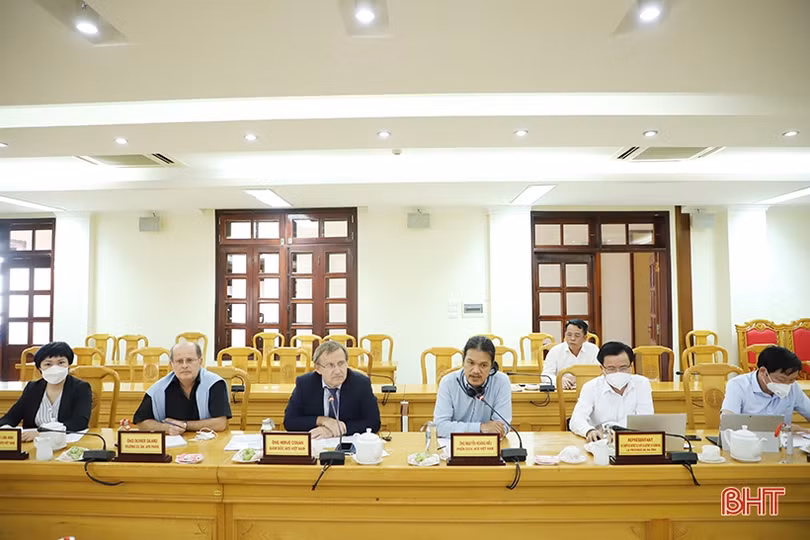 Hà Tĩnh đề nghị AFD tiếp tục hỗ trợ thực hiện dự án về ứng phó biến đổi khí hậu