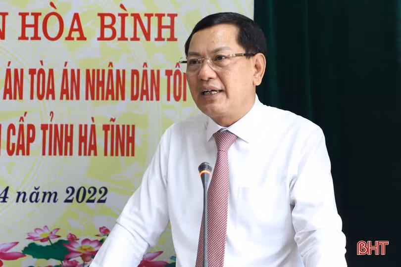 TAND hai cấp Hà Tĩnh tích cực giải quyết các vụ việc, triển khai thực hiện phiên tòa trực tuyến