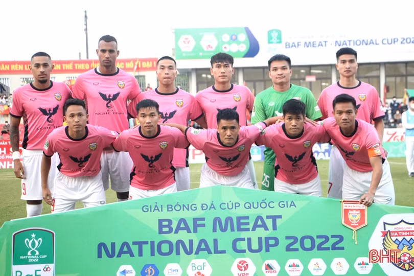 Hồng Lĩnh Hà Tĩnh chiến thắng trong ngày khai mạc Cúp Quốc gia 2022