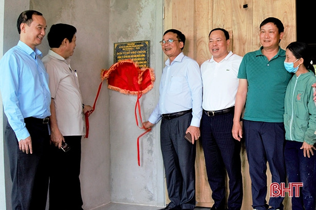 Các doanh nghiệp SABECO khánh thành nâng cấp di tích lịch sử, bàn giao nhà tình nghĩa ở Hương Khê