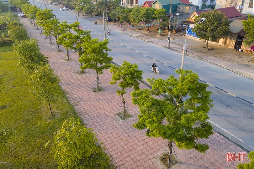 Những góc phố mướt xanh tại TP Hà Tĩnh