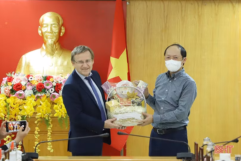 Hà Tĩnh đề nghị AFD tiếp tục hỗ trợ thực hiện dự án về ứng phó biến đổi khí hậu