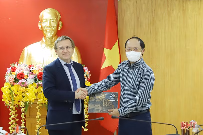 Hà Tĩnh đề nghị AFD tiếp tục hỗ trợ thực hiện dự án về ứng phó biến đổi khí hậu