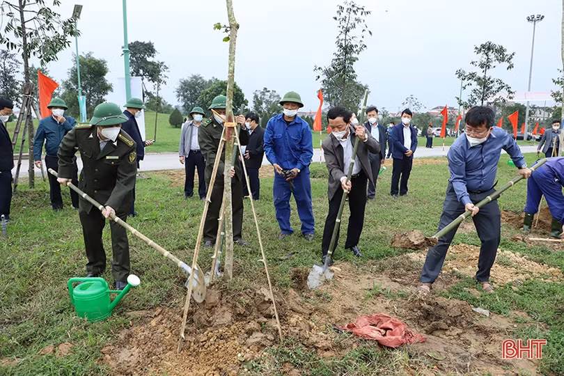 Thành phố Hà Tĩnh hướng đến đô thị xanh, phát triển bền vững