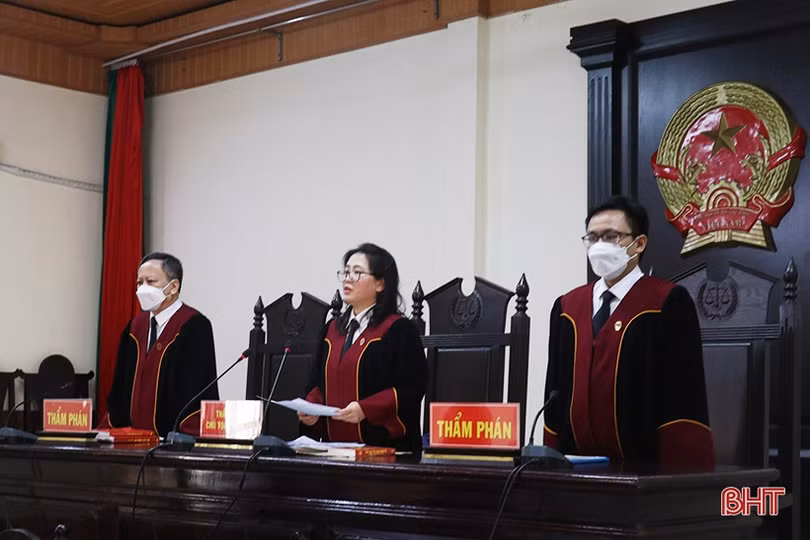 TAND Hà Tĩnh tổ chức phiên tòa trực tuyến, tuyên bị cáo 10 năm tù