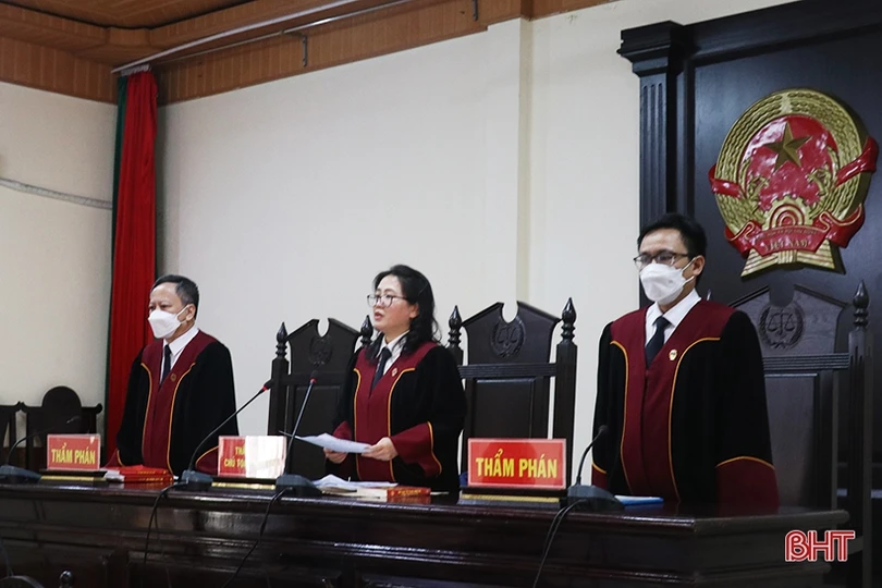 TAND Hà Tĩnh tổ chức phiên tòa trực tuyến, tuyên bị cáo 10 năm tù
