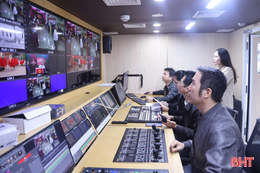 Dấu ấn tuyên truyền bầu cử của Báo và phát thanh, truyền hình Hà Tĩnh