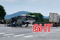 Tai nạn liên hoàn trên quốc lộ 1 qua Hà Tĩnh, 3 người tử vong