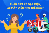 [Motion Graphics]: Phân biệt xe đạp điện, xe máy điện như thế nào?
