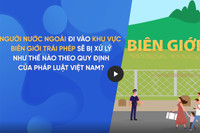 Người nước ngoài đi vào khu vực biên giới trái phép bị xử lý thế nào?