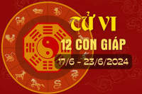 Tử vi tuần mới từ ngày 17/6 - 23/6/2024 của 12 con giáp