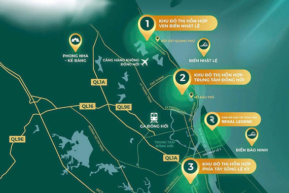 “Đại bàng” hạ cánh, du lịch thăng hạng, Đồng Hới trở thành “miền đất hứa” của nhà đầu tư