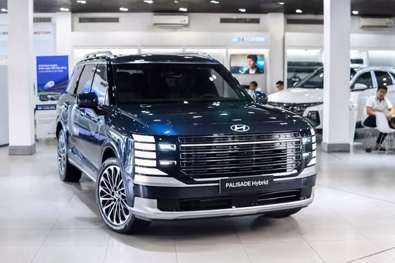 Trưng bày Hyundai Palisade Hybrid 2026 tại Hà Tĩnh ngày 17/8