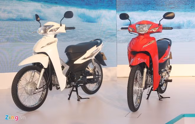 honda wave alpha moi co dong co 110cc them mau moi ra mat o viet nam