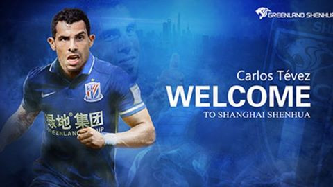 Tevez lãnh lương rất cao tại Trung Quốc. nghich ly con cuong mua sam cua bong da trung quoc
