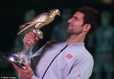 djokovic an mung di sau khi danh bai murray vo dich qatar open
