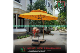 Dù Nam Long - giải pháp lắp đặt dù che nắng trọn gói tại TP Hồ Chí Minh