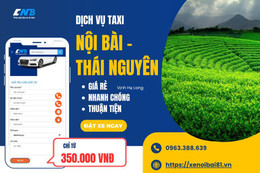 Xe Nội Bài 81 - xe từ sân bay Nội Bài về Thái Nguyên uy tín, tiện lợi