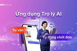 MISA eShop v2: Phần mềm quản lý bán hàng online trên sàn thương mại điện tử và mạng xã hội