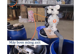 Bơm màng axit là gì? Cấu tạo, nguyên lý và lưu ý lựa chọn