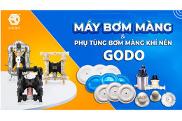 Bơm màng GODO khẳng định vị thế: Dòng bơm màng khí nén dẫn đầu về hiệu suất vận chuyển chất lỏng công nghiệp