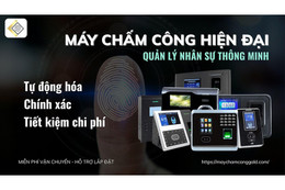 Máy chấm công Gold đối tác tin cậy trong quản lý nhân sự