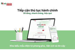Mẫu văn bản – cầu nối giữa người dân Hà Tĩnh và hệ thống hành chính hiện đại, minh bạch