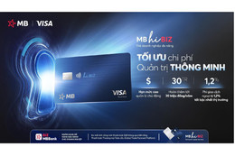 MB ra mắt thẻ doanh nghiệp MB Visa Hi BIZ tối ưu chi tiêu, mở rộng giao thương