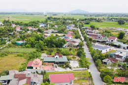 Vẻ đẹp yên bình nơi khu dân cư nông thôn mới kiểu mẫu ven đô