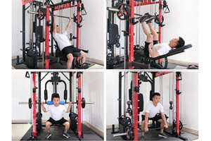 Giàn tạ đa năng và xe đạp tập – bí quyết duy trì sức khỏe và vóc dáng