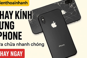Quy trình thay kính lưng iPhone chuẩn kỹ thuật