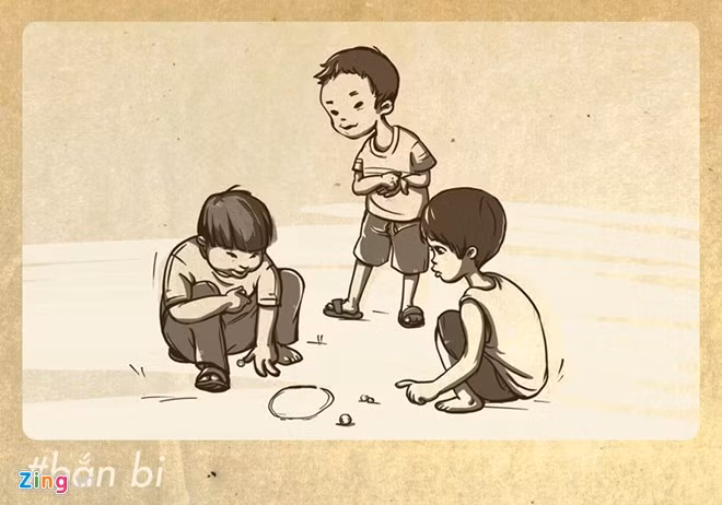 ai con nho nhung tro choi gan mot thoi tho au