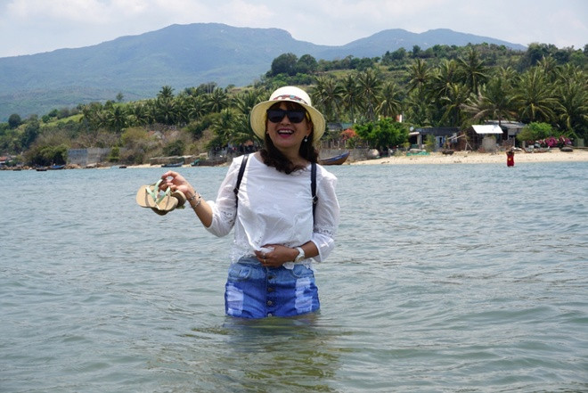 con duong duoi muc nuoc bien o phu yen