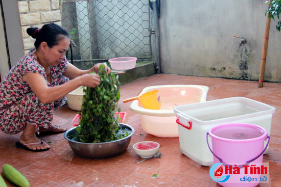 thach trung dan khon kho vi mat nuoc sinh hoat dai ngay