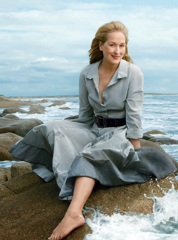 Chân dung diễn viên siêng năng nhất nhì hiện nay Meryl Streep - Ảnh: Vogue 10 nu minh tinh noi tieng nhat hollywood