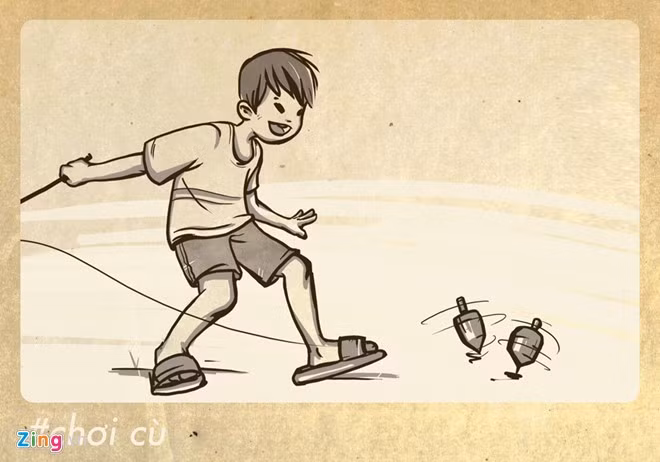 ai con nho nhung tro choi gan mot thoi tho au