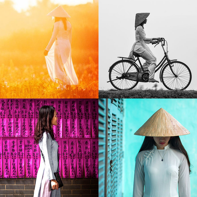 ao dai viet nam tuyet dep duoi ong kinh nhiep anh gia phap