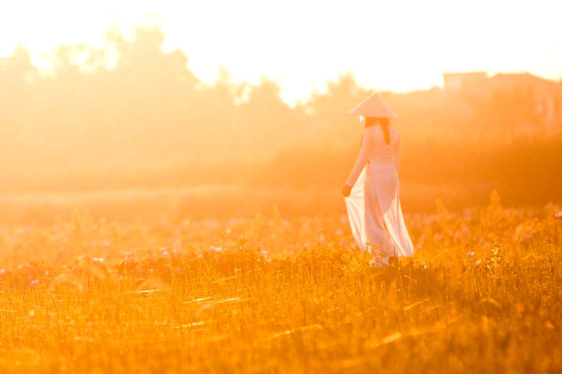 ao dai viet nam tuyet dep duoi ong kinh nhiep anh gia phap