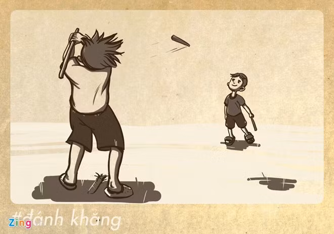 ai con nho nhung tro choi gan mot thoi tho au