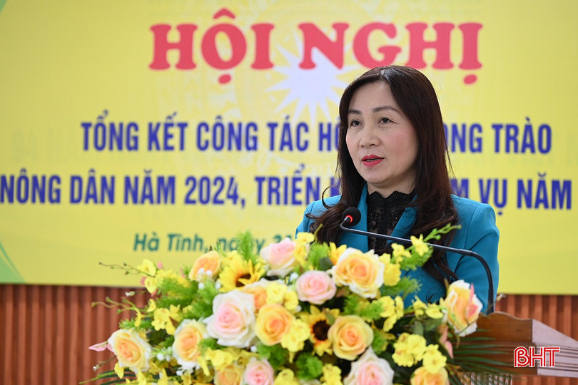Phó Trưởng ban Thường trực Ban Dân vận Tỉnh Ủy Nguyễn Thị Mai Thủy phát biểu tại hội nghị. bqbht_br_5.jpg