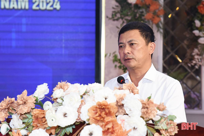 Phó Chủ tịch UBND tỉnh Lê Ngọc Châu phát biểu khai mạc hội thảo. 5.jpg