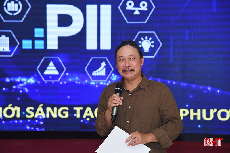 Ông Nguyễn Võ Hưng - Trưởng ban Chính sách ĐMST - Học viện KH&CN và ĐMST tham gia góp ý giải pháp giúp Hà Tĩnh cải thiện bộ chỉ số PII. 3.jpg
