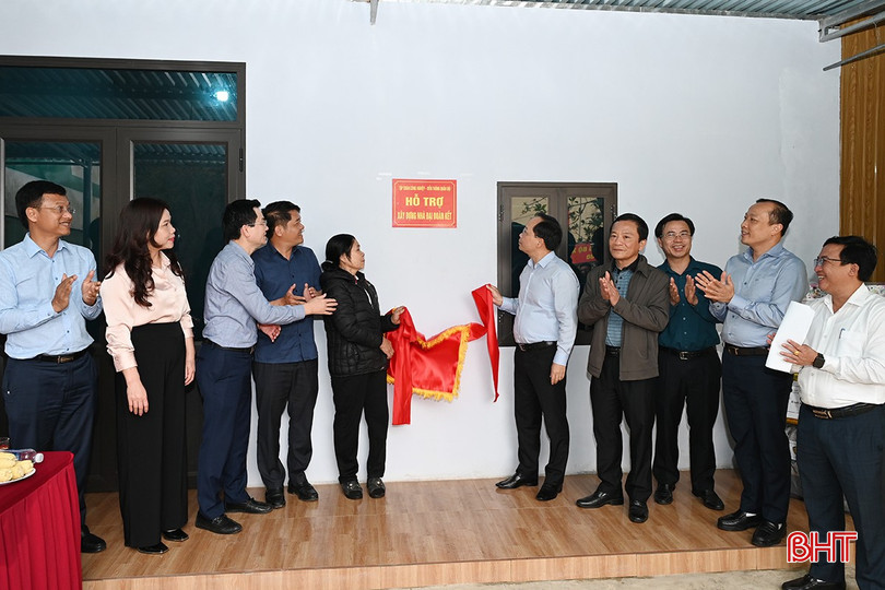 Đến nay toàn tỉnh Hà Tĩnh đã có hơn 1.300 ngôi nhà được hoàn thành, đưa vào sử dụng. bqbht_br_1-2019.jpg
