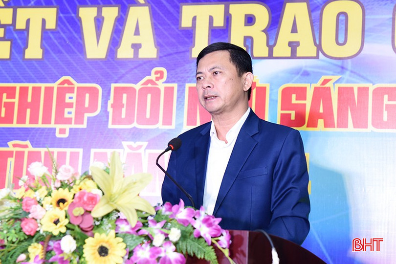Phó Chủ tịch UBND tỉnh Lê Ngọc Châu phát biểu tại lễ tổng kết. bqbht_br_dsc-8160-copy.jpg