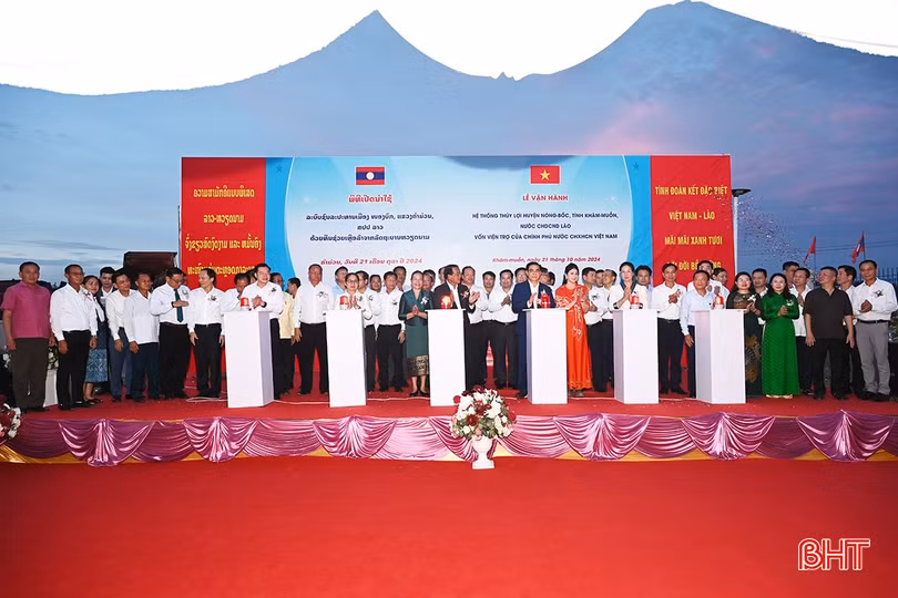 Hệ thống thủy lợi huyện Nỏng Bốc chính thức vận hành và bàn giao từ tháng 10/2024.