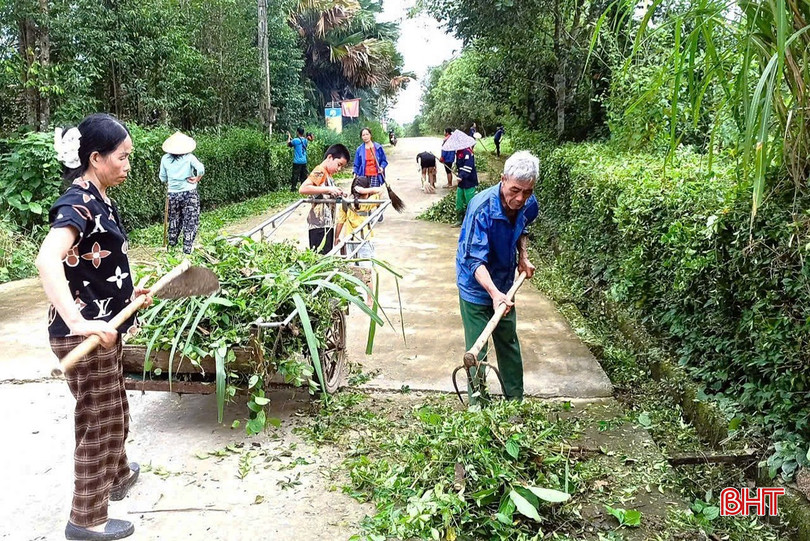 Andelen fattiga och nära fattiga hushåll i Huong Do kommun minskar år för år. Människors liv förbättras alltmer. bqbht_br_1.jpg