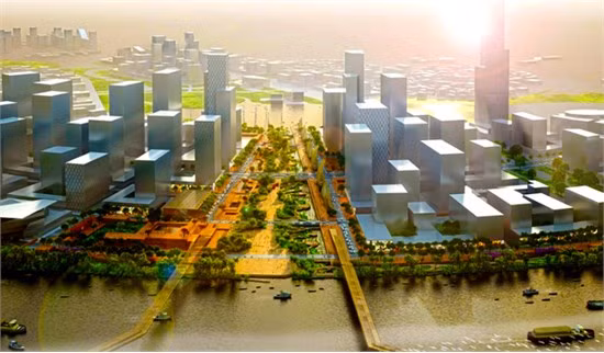 Đây sẽ là trung tâm diễn ra các hoạt động giao lưu, tổ chức các lễ hội văn hóa, chính trị, đồng thời là không gian công cộng với các hoạt động thường nhật phục vụ người dân thành phố và du khách với quy mô lên đến 430.000 người.